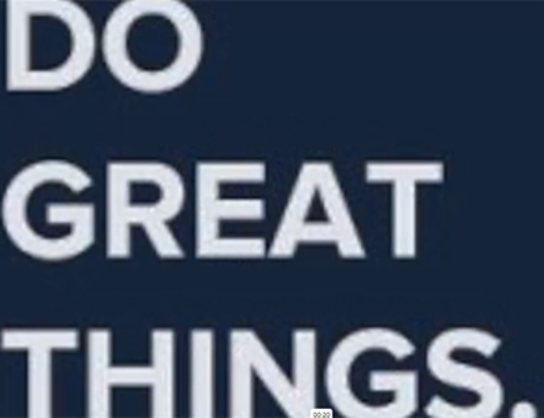 Do Great Things