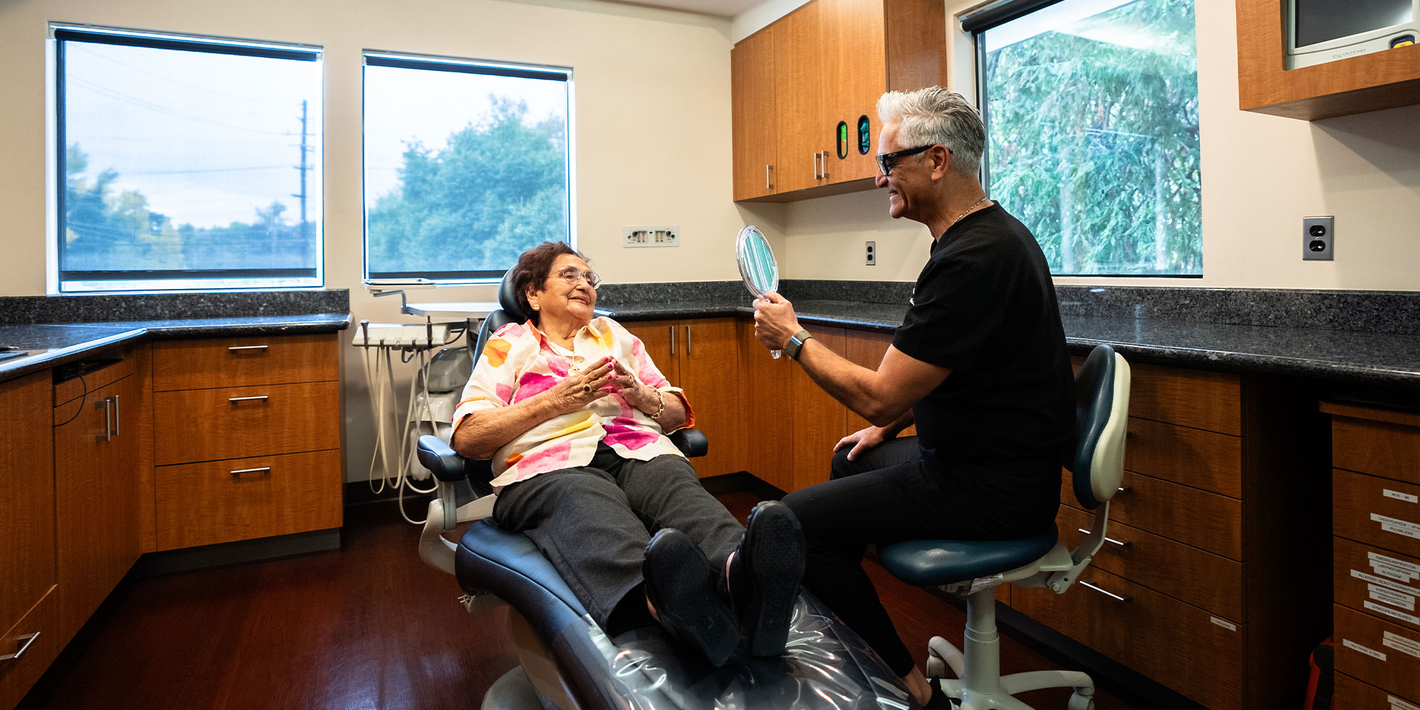 create comfort for dental patients