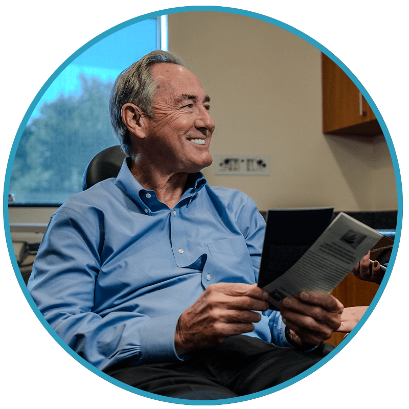 tony with big choice on how to finance full arch dental implants