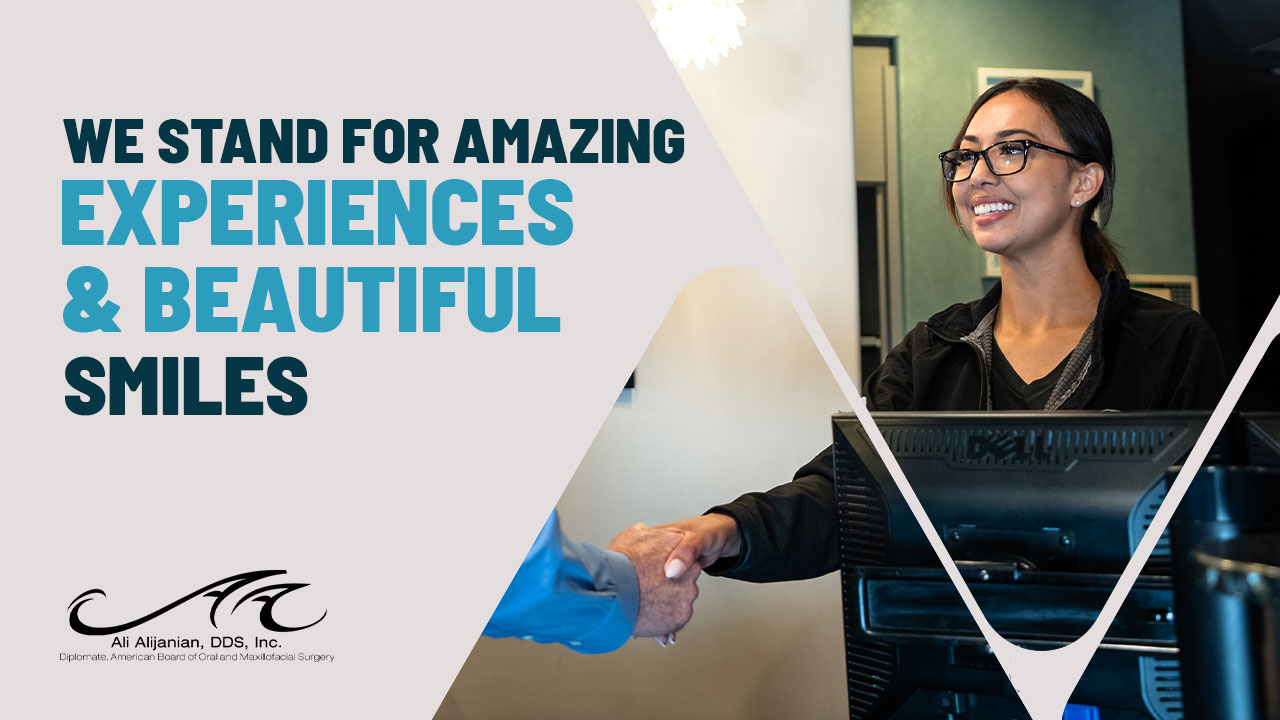 we stand for amazing experience beautiful smiles