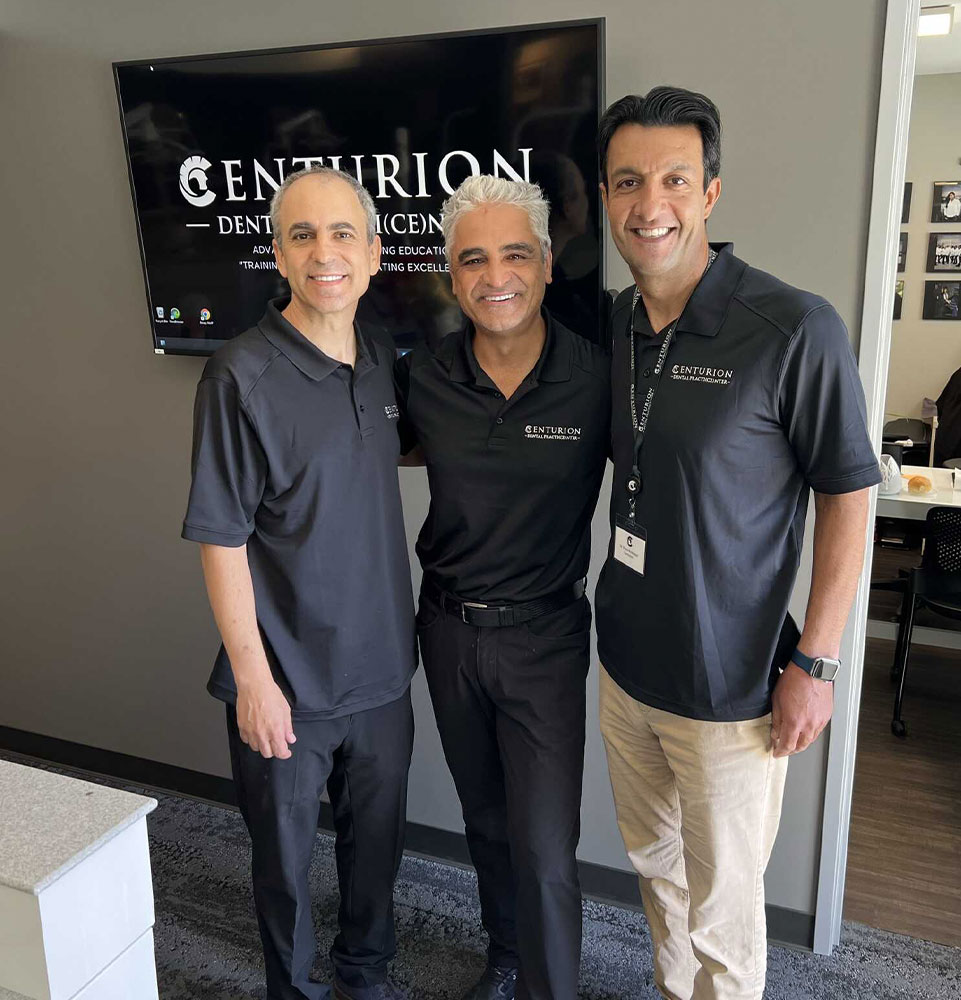 dr ali with fellow Centurion Dental Practi(CE)nter members